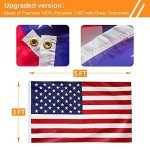 25FT Heavy Duty Telescoping Flag Pole with Flag