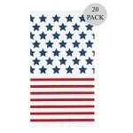 American Flag Disposable Napkins and Guest Towels - 16pcs