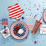 American Flag Disposable Napkins and Guest Towels - 16pcs