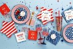 American Flag Disposable Napkins and Guest Towels - 16pcs
