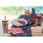 American Flag Disposable Napkins and Guest Towels - 16pcs