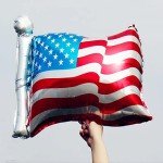 Patriotic 4th of July American Flag Balloons (6 Pcs)