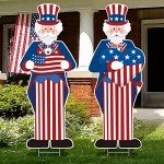 Large 4th of July Patriotic Yard Sign
