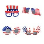12 Pack American Flag Sunglasses for Patriotic Parties