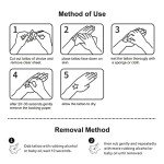 90 Pcs Patriotic Temporary Tattoos for Celebrations