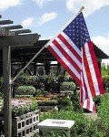 American Flag SolarGuard Nylon Flag & Pole Kit