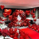 Red Latex Balloons - 100 Pack for Patriotic Events