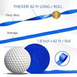 Red and Blue Crepe Paper Streamers - 4 Rolls