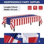 152-Piece American Flag Party Supplies Set