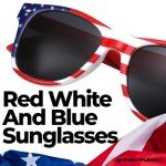 Patriotic American Flag Sunglasses - Combo Pack