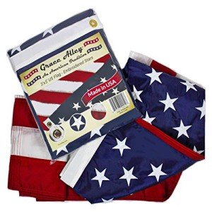 American Flag: 3x5 FT Durable Nylon Outdoor Flag