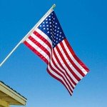 American Flag: 3x5 FT Durable Nylon Outdoor Flag
