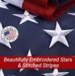 American Flag: 3x5 FT Durable Nylon Outdoor Flag