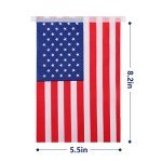 30 Mini USA Flags String Pennant Banner