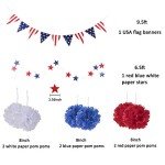 4th of July Party Decorations Set - 14 Pcs