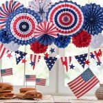 4th of July Party Decorations Set - 14 Pcs