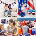 4th of July Party Decorations Set - 14 Pcs