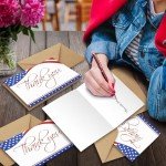 120 Patriotic Thank You Cards with Envelopes