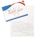 120 Patriotic Thank You Cards with Envelopes
