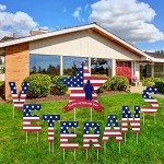 9-Piece Veterans Day Yard Sign Set