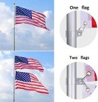 16Ft Heavy Duty Telescopic Flag Pole Kit