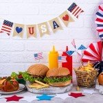 USA Burlap Bunting for Patriotic Celebrations