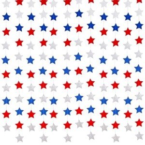Patriotic Star Streamers for 4th of July Decor