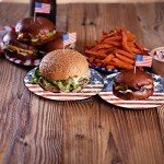 24pc Patriotic 4th of July Disposable Plate Set