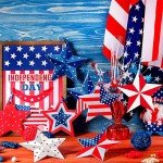 16 Pcs Patriotic Star Yard Signs for Holidays