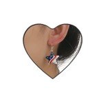 Patriotic Star Earrings for Independence Day Celebration