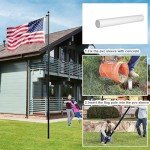 14 FT Heavy Duty In-Ground Flag Pole Kit