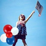 30 Count Red, White & Blue Balloons for Celebrations