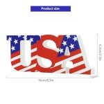 Patriotic Wooden Signs for Independence Day Decor
