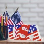 Patriotic Wooden Signs for Independence Day Decor
