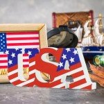 Patriotic Wooden Signs for Independence Day Decor