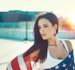 Red, White & Blue Patriotic Dangle Earrings