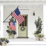 ZMTECH 6 FT Tangle-Free Stainless Steel Flag Poles