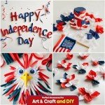 Red, White & Blue Crepe Streamers - 492ft Roll
