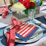 40 Count American Flag Paper Napkins for Celebrations