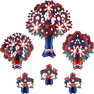 Red, White & Blue Patriotic Party Centerpiece
