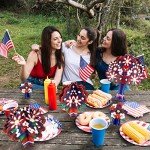 Red, White & Blue Patriotic Party Centerpiece