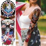 Patriotic Fourth of July Tattoo Sleeve Set