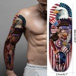 Patriotic Fourth of July Tattoo Sleeve Set