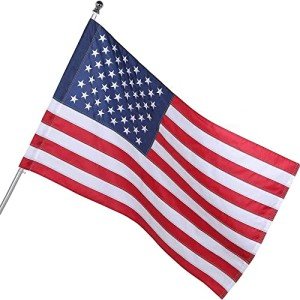 Heavy Duty 2.5x4 FT American Flag Sleeve