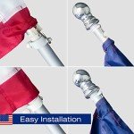 Durable USA Flag Pole Sleeve 3x5 Ft