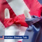 Durable USA Flag Pole Sleeve 3x5 Ft