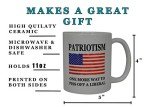 Patriotic Coffee Mug - Piss Off A Liberal!
