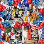 Red, White & Blue Balloon Garland Kit