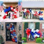 Red, White & Blue Balloon Garland Kit
