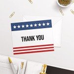 American Thank You Greeting Cards - 125 Pack